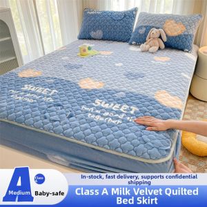 Thickened Warm Mattress Protector Anti-slip