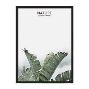 Modern Simple Style Large Size Solid Wood Black White Advertising Photography Poster Framing Exhibition Photo Frame Rectangle Shape