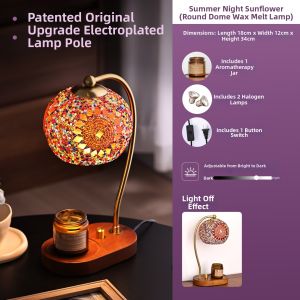 YILI DECO | Luxury Ambience Aroma Lamp Bedside Light