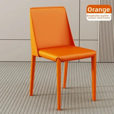 ZHUOLESHI | Luxurious Leather Modern Design Dining Chair