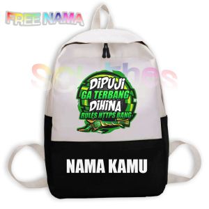 Tas FF Di puji Ga Terbang Di Hina Rules Https Bang Versi SG Emerald Tas Ransel Anak Sekolah FREE NAMA