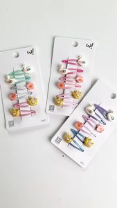 Pinky Bee Jepit Tiptop Bunga Mahkota Set 69111200