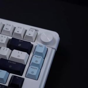 75% MageGee GK950 Mechanical Feeling Keyboard 80 Keys Membrane RGB Backlit Wired & Wireless Mini Keyboard For Laptop /PC