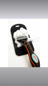Gillette Compatible Razor Blade Cleaner Pad Improved Cutting Power Deep Cleaning Mens Shaving Tool