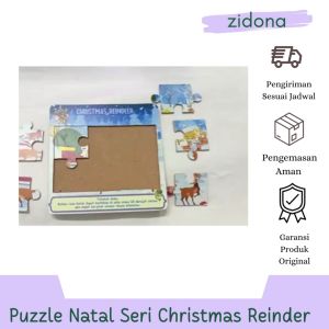 Puzzle Natal Santa Claus Saint&Deer