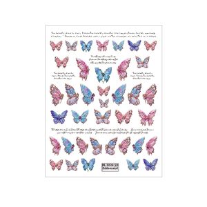 Christmas Makeup Stickers Butterfly Star Moon Snowflake Eye Makeup Sparkling Shiny Nail Art Laser Cut Adhesive Beauty Tools