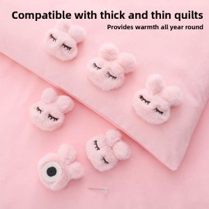 Invisible Needle-Free Quilt Cover Fastener Safety Anti-Slip Secure Clip Home New Model Corner Fixing for Bedding