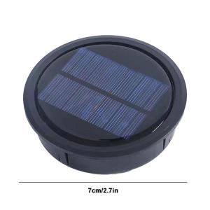 7CM/10CM Solar Light Replacement Top 1.2V Waterproof LED Solar Panel Lantern Lid Light Solar Lantern Top Outdoor Decor Garden