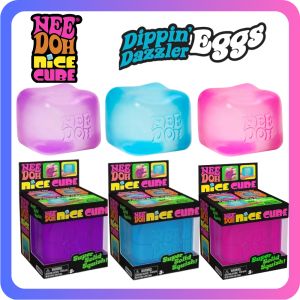 Schylling Needoh Sensory Stress Reliever Fidget Tool for Anxiety &Focus Desk Sensory Cube for Adults & Anti-Anxiety Squeeze
