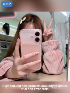 UGP | Pink Transparent Full View iPhone Case