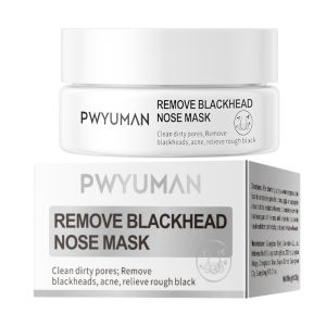 SADOER | Blackhead Remover Mask Bamboo Charcoal Shrink Pores Acne Black Head Removal Cream Nose Cleansing Black Peel Off Masks Skin Care
