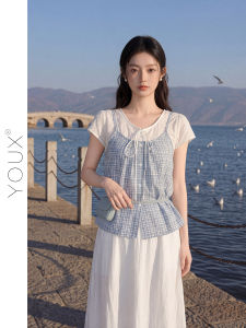 YOUXIANG | Áo Lớp Kéo Dài Mô Phỏng Màu Hàn Quốc