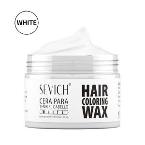 SEVICH Hair Colour Wax Temporary DIY Hair Coloring Wax One-Time Long Lasting Hair Dye Mud Cream Christmas Hair Styling Products