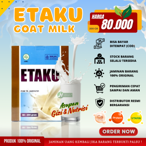 Walatra Etaku Susu Kambing Etaku Untuk Menambah Berat Badan Anak Usia 4 Tahun - Menambah Nafsu Makan - Mencerdaskan Otak - Meninggikan Badan - Daya Tahan Tubuh