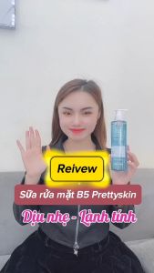 Gel rửa mặt Pretty Skin Multi Hydra B5 Purifying Foaming Gel 300mL