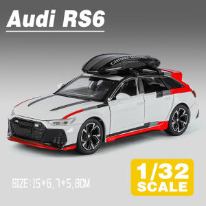 LEO 1:32 Audi RS6 Diecast Model Car Alloy Cars Toys Collection Gift For Kids Boy Girl