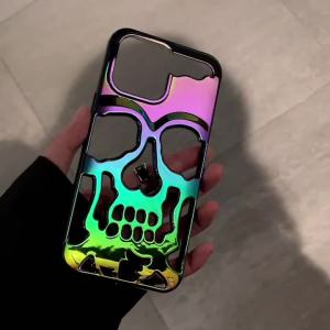 Mewah kulit asli harimau harimau kulit sarung efon sarung untuk iPhone 15 14 Pro Max 13 12 perlindungan tekstur kulit haiwan