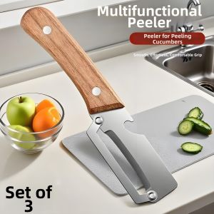 WOSHIDA | Multi-functional High-quality Kitchen Peeler Knife 304 Stainless Steel