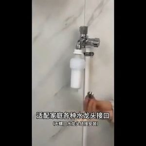 High Quality Water Purifier Tap Water Pre-Filter De-Chlorination Pp Foam Water Purifier Under-Sink Filter For Washing Machine For Bathing Water Purification System Water Purifier Cartridge Replacement