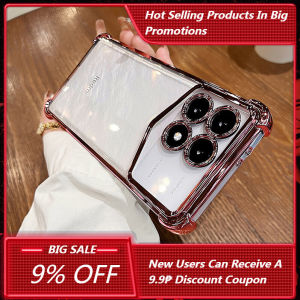 Shockproof Clear Phone Case For Xiaomi Poco X8 X7 X6 X5 X4 X3 F8 F7 F6 F5 F4 F3 M8 M8s M7 M6 M5s M4 M3 GT Pro Max Ultra C85 C75 C71 C65 C40 4G 5G Thickened Corner Anti-fall Soft TPU With Full Cover Casing