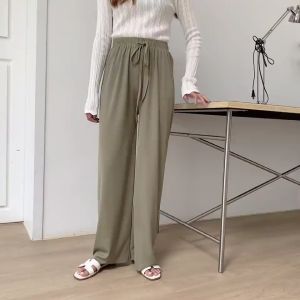 เอวสูง กายหนัง 9ส่วน ที่คุณพอใจ [ STB911 ] พร้อมส่งจากไทย ผ้านิ่ม ใส่สบาย แฟชั่นผู้หญิงผ้า กางเป็นกาง ขายาวให้ดูเพียงพอ