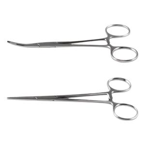 WEITUOSEN | Stainless Steel Fishing Hook Remover Bent Head Long Nose Forceps Blood Stopper Fishing Hook Removal Pliers Tweezers