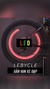 2 đèn led xe đạp gắn van xe dododios bộ 2 chiếc - Hàng chính hãng