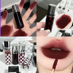 Son Môi Lì Punk Màu Đỏ Đậm Không Thấm Nước Lâu Trôi Màu Khói Tím Tự Nhiên Màu Sô Cô La Son Tint Trang Điểm Son Bóng