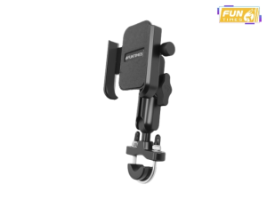 【2025】อลูมิเนียมโลหะผสมจักรยานยนต์ / จักรยาน Handlebar โทรศัพท์มือถือถือ - 360 ° หมุน