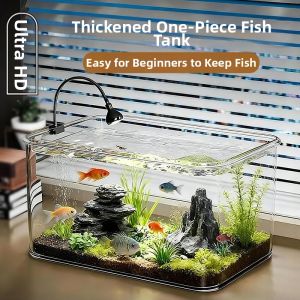 Mabalo | Office Decorative Fish Turtle Tank Transparent Landscape Ecology Aquarium