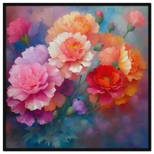 Tranh Hoa Cẩm Chướng. Tranh treo tường tranh dán tường Canvas. CGI-274