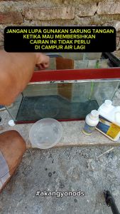 Pembersih Kerak Kaca Aquarium Kerak Lumut Jamur Kaca Cleaner Glass ETANOX Store