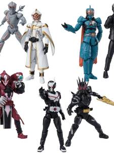 Bộ Đồ Chơi Hộp Trứng Bandai Shodo Masked Rider 10 Akuma 11 Zero E Kiva Model Kẻ Điên Rồ Đồ Chơi Mô Hình Cho Người Lớn