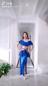 Bộ Đồ Tập Múa Bụng Thanh Lịch Dành Cho Nữ Gồm Áo Và Váy Dài Dùng Cho Thi Đấu Và Biểu Diễn Múa Phương Đông Trang Phục Chuyên Nghiệp.