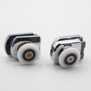 Bathroom Door Rollers Home Pulley Wheels Glass Sliding Aluminum Door Pulley Shower Room Cabin Replacement Doors Accessories 2023