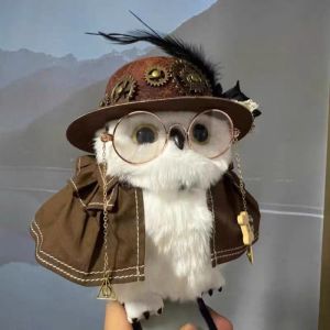 Harry Potter Hedwig Accessories Universal Studios Clothes Owl Costume Hat Messenger Doll Vintage Academic Style Doll Clothes