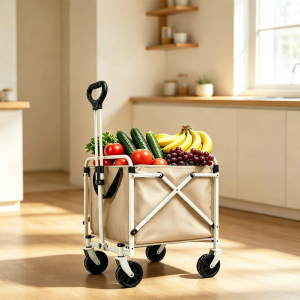 SHIHAOZE | Foldable Shopping Cart with Storage Bag