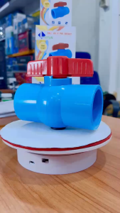 บอลวาล์วพีวีซี PVC LOTUS อย่างดี เนื้อหนา รับแรงดันได้ถึง 150 psi สินค้าขายดี บอลวาล์ว PVC ผลิตจากเม็ด UPVC ที่ได้มาตรฐาน