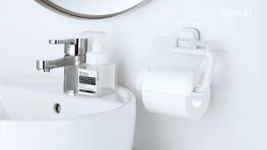 Dehub Vacuum Pad ที่แขวนกระดาษทิชชู่ ชำระ แผ่นกาว สูญญากาศ ไม่ต้องเจาะผนัง