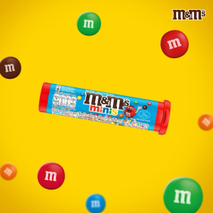 [Bundle of 3]M&MS Milk Minis Tube 35G [Snack/Chocolate/Party]
