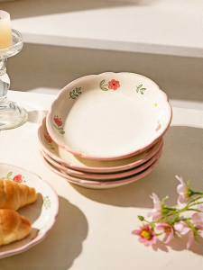 MODERN SWEETHOME | Underglaze Colored Deep Dinner Plate