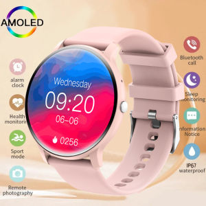2025 New 1.28HD Screen Bluetooth Call Smart Watch Sleep Blood Oxygen/Pressure Monitoring Fashion Sport Smartwatch Women Gift