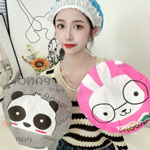 Mũ tắm của phụ nữ Mũ trùm tóc khi tắm in hình động vật dễ thương cho phụ nữ & trẻ em