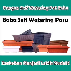 Baba Lightweight Planter Box BI-529 [487 x 180 x 160mm] - Bekas Semaian Tanaman / Pasu Pokok Bunga