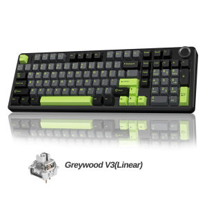 AULA | AULA F99PRO Wireless Gaming Mechanical Keyboard Tri-Mode Hot Swappable 99 Keys Custom Gasket Structure Keyboard with Media Knob