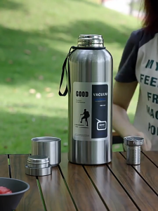 Stainless Steel Thermos Flask Hot Cold Thermal 316 Thermos Bottle Double Layer Termos Botol