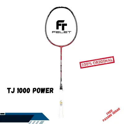 Raket Badminton FELET TJ 1000 POWER SPEED CONTROL 35LBS Original