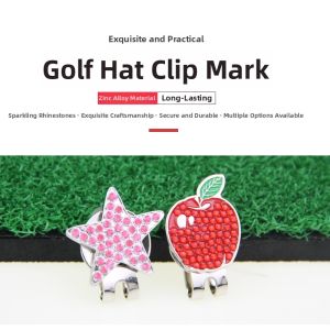GOG | Golf Ball Marker Removable Elegant Diamond Accessories Gift Set