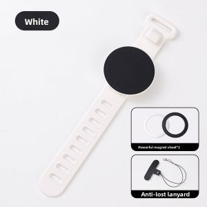 Wrist Strap Magnetic Phone Holder Outdoor Sports Bracket Gym Mobile Phone Bracket Driving Live VLOG Mobile Phone Bracket