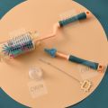 [Mua 1 được 3]÷ Bộ chổi cọ Bình sữa và núm ti 3 chi tiết silicon siêu mềm. 